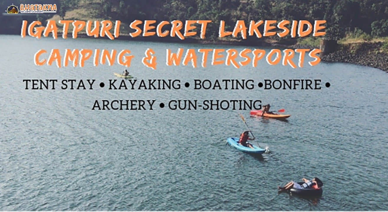 Igatpuri secret lakeside camping & watersports