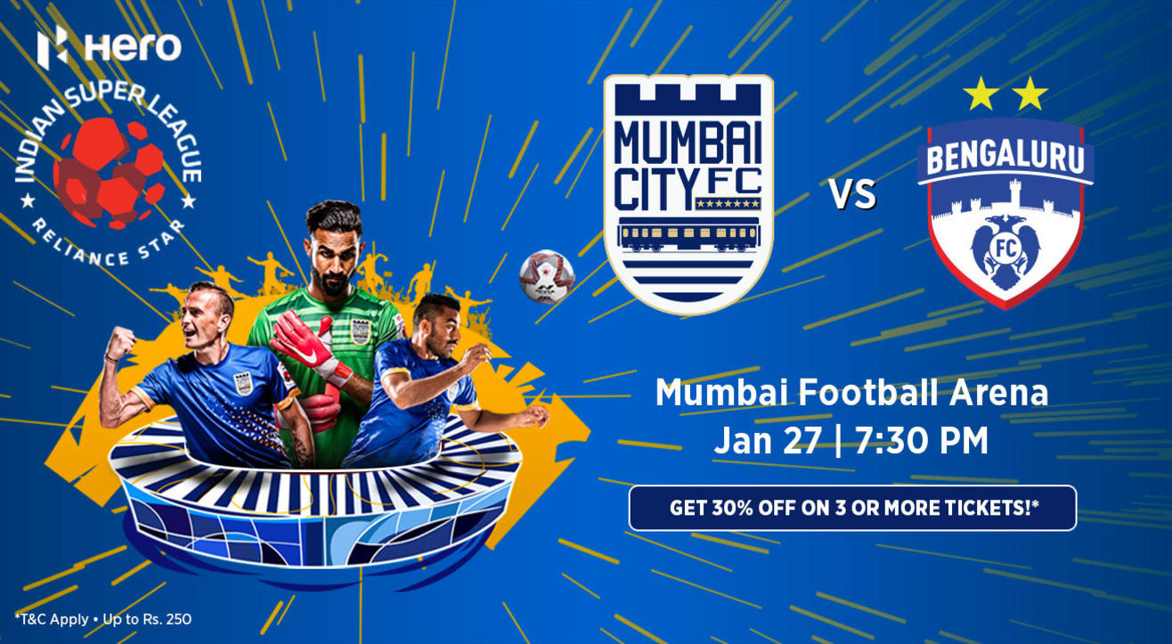 Hero Indian Super League 2018-19: Mumbai City FC vs Bengaluru FC