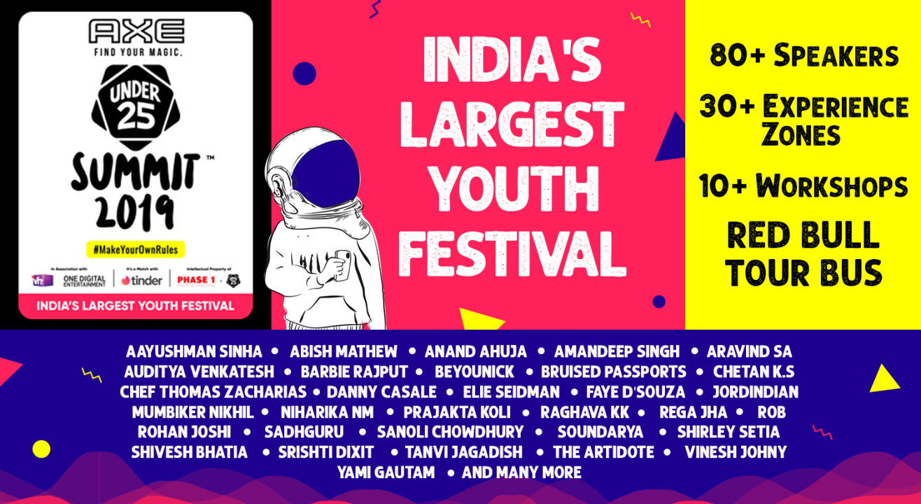 Under 25 Summit 2016 in Bangalore from January 9-10, 2016 