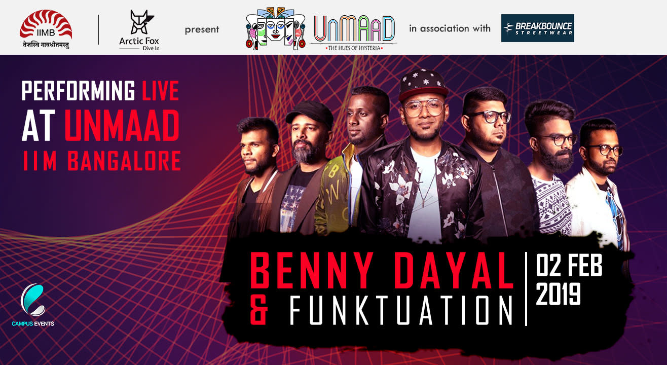 Benny Dayal and Funktuation Live @ Launchpad in Unmaad’19