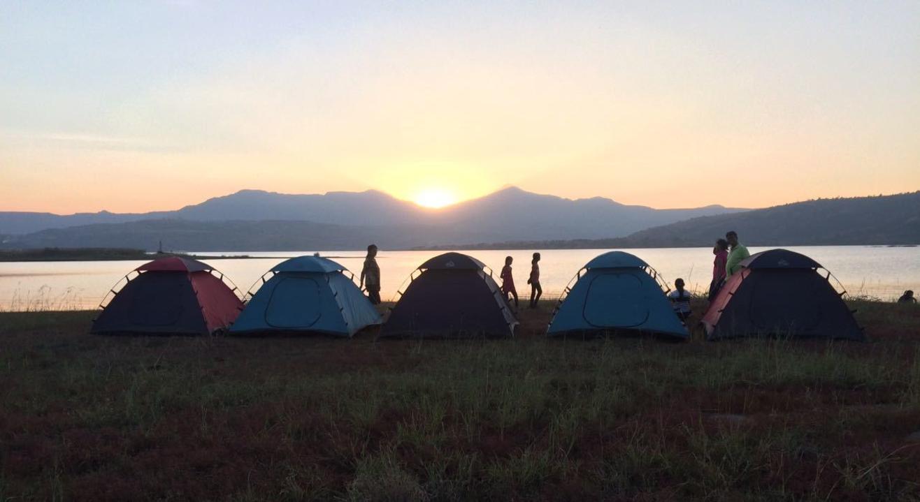 Camping at Pawna lake by Carvan Trips