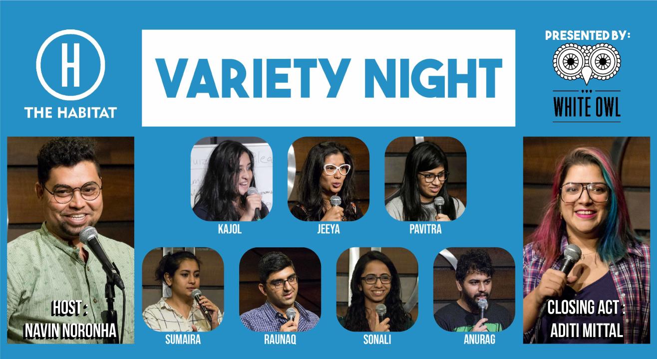 White Owl presents Variety Night at The Habitat