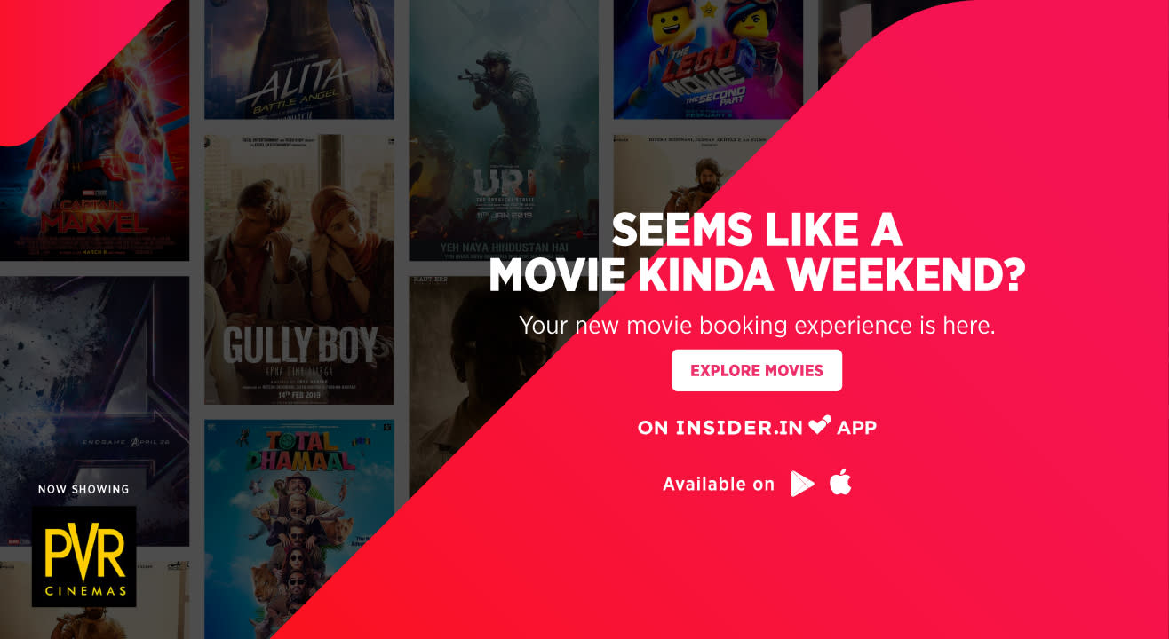 Say hello to movies on Paytm Insider app!