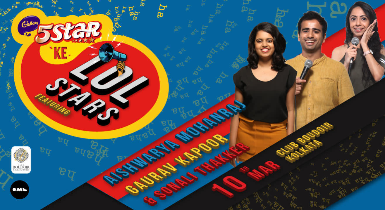 5 Star Ke LOLStars ft Aishwarya Mohanraj, Gaurav Kapoor and Sonali Thakkar, Kolkata