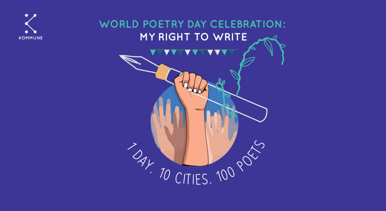 Seize the stage this World Poetry Day!