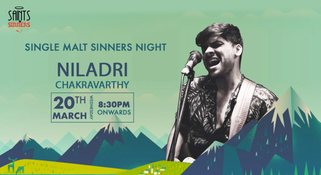 Single Malt Sinners Night with Niladri Chakravarti