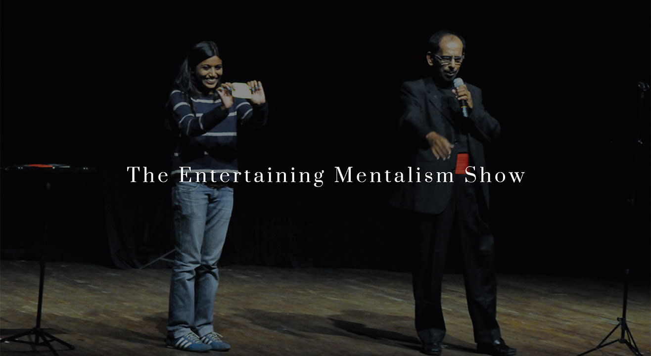 The Entertaining Mentalism Show By AK Dutt