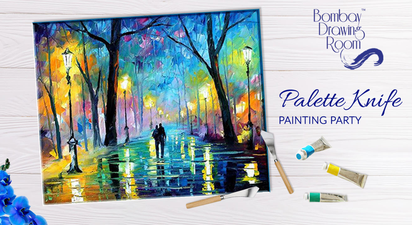 Palette Knife Painting Party by Bombay Drawing Room