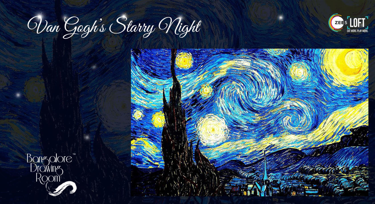 Van Gogh's Starry Night Painting Party by Bangalore Drawing Room