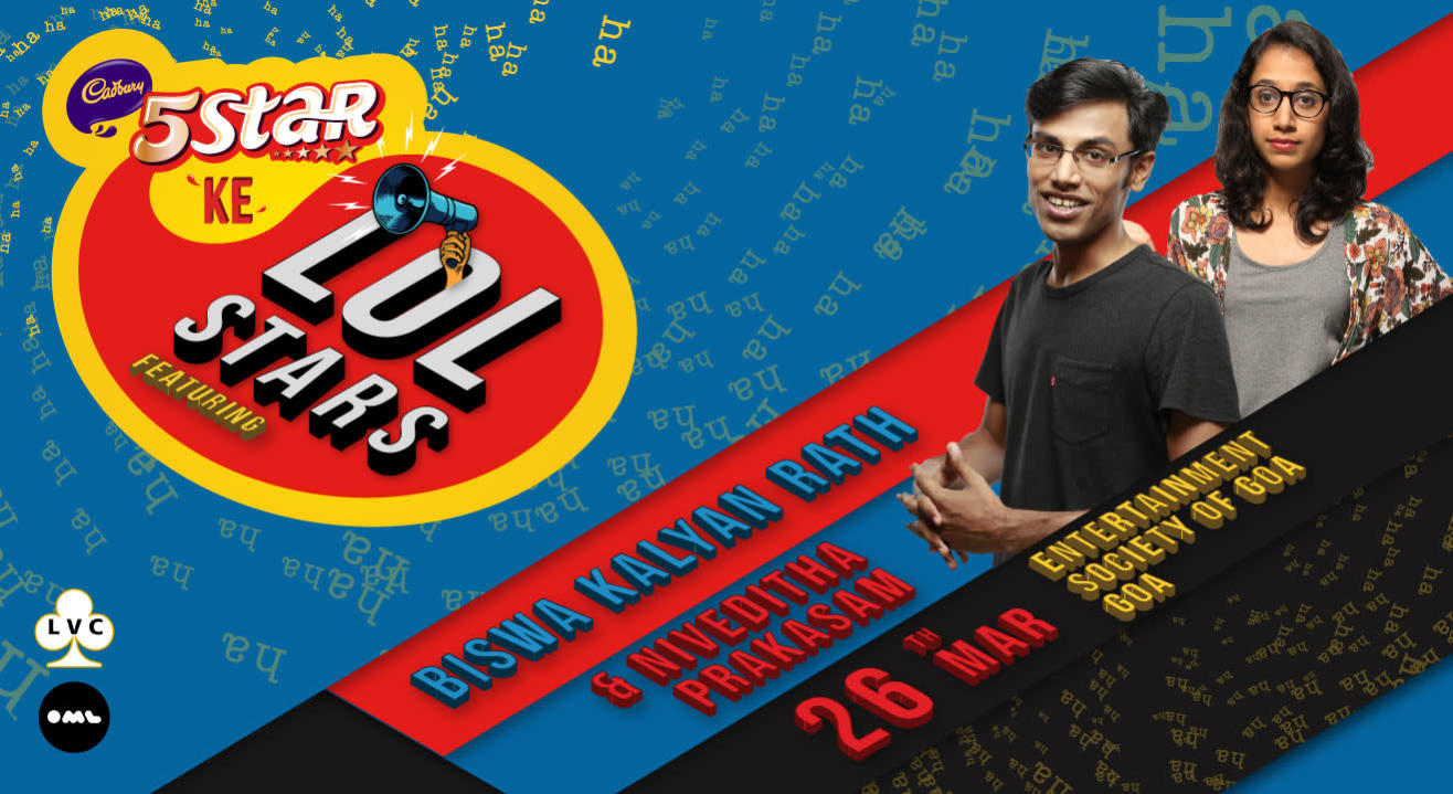 5 Star Ke LOLStars ft Biswa Kalyan Rath and Niveditha Prakasam, Goa