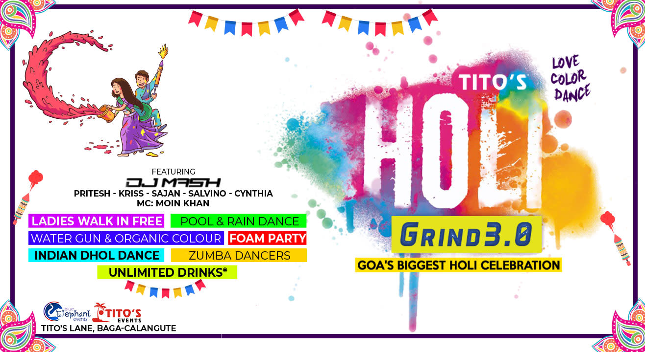 Tito's Holi Grind 3.0