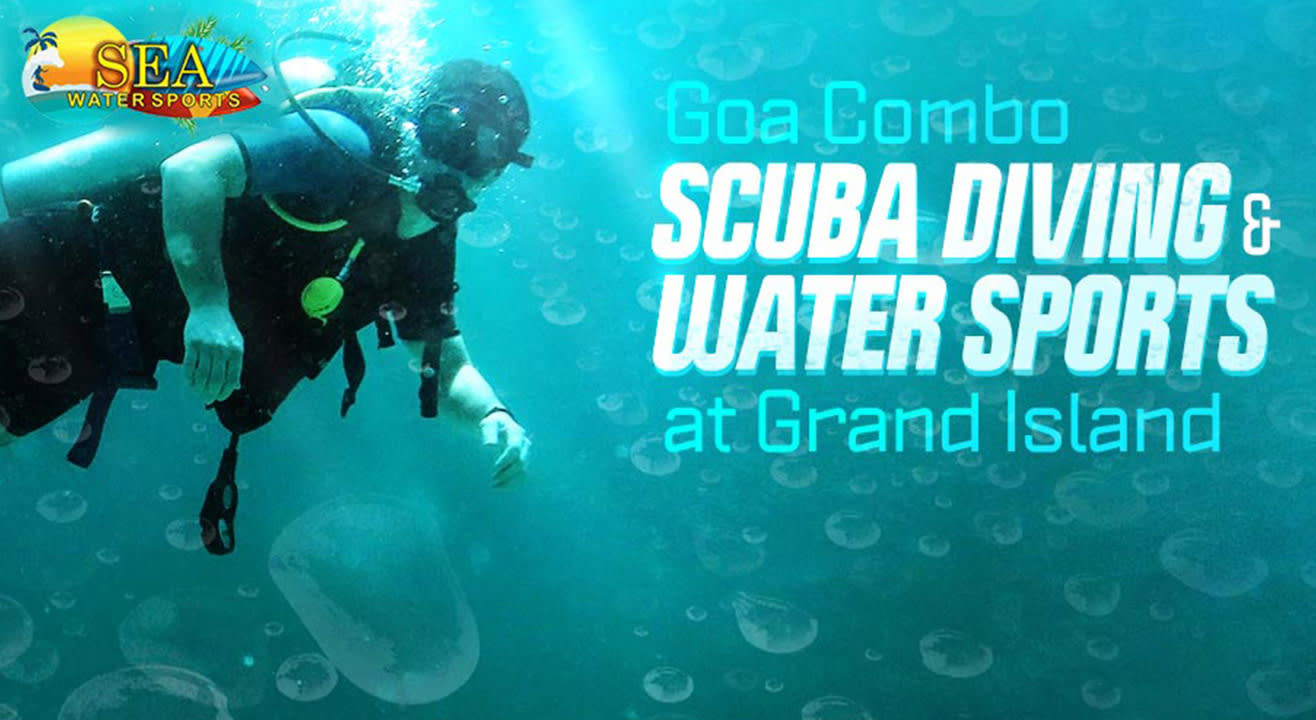 Scuba Diving with 5 Water Sports at Grande Island (Combo)