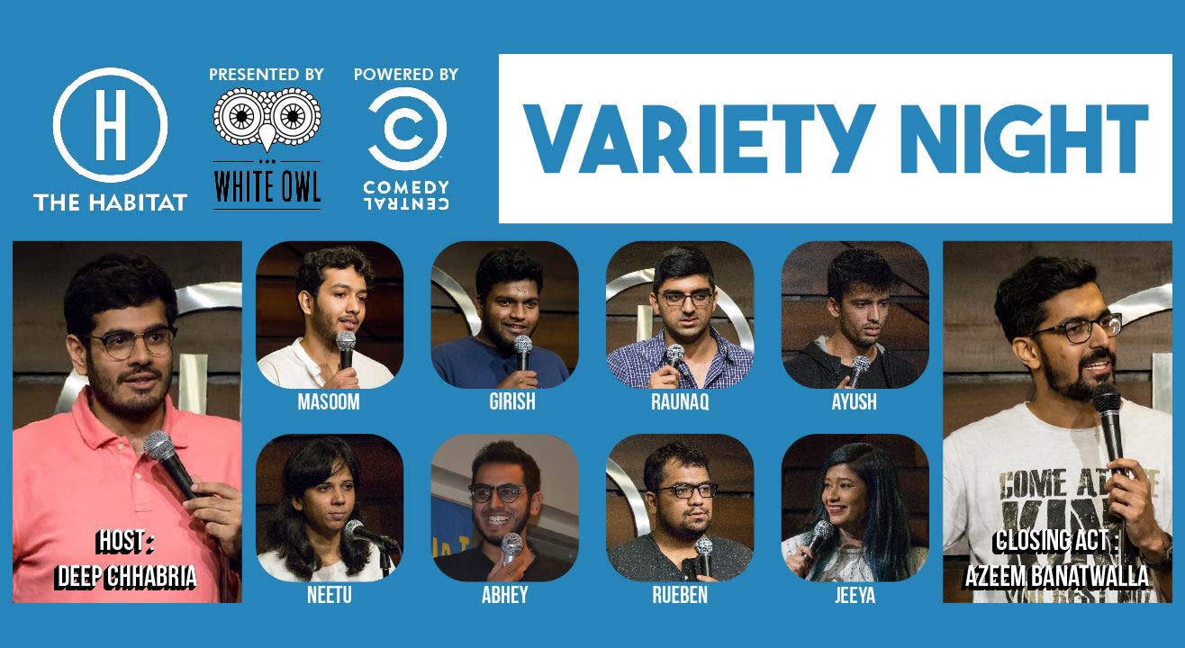 White Owl presents Variety Night at The Habitat