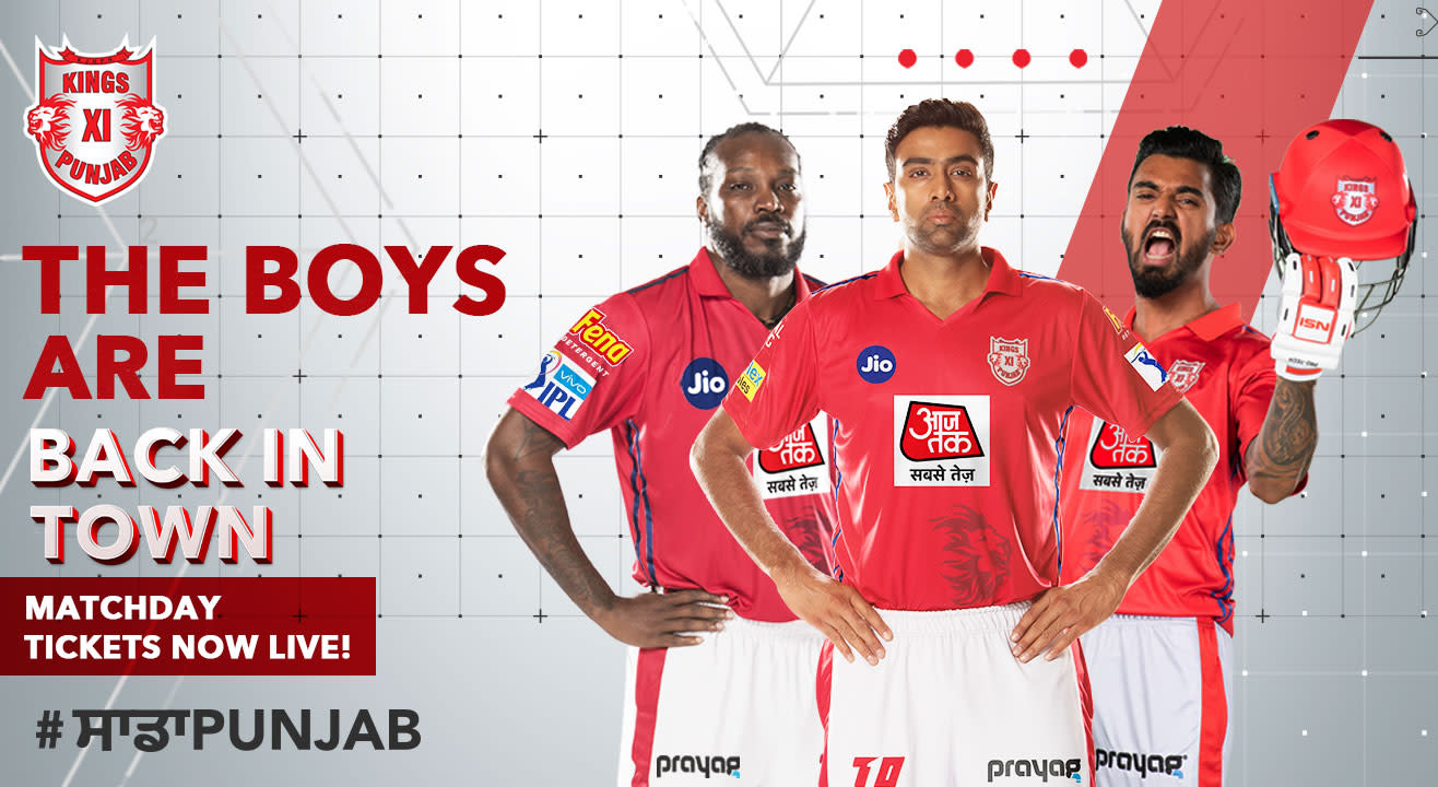 Kings XI Punjab: VIVO Indian Premier League 2019 Tickets, Squad, Schedule & More