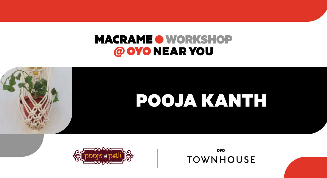 Plant hanger workshop @OYO Near You