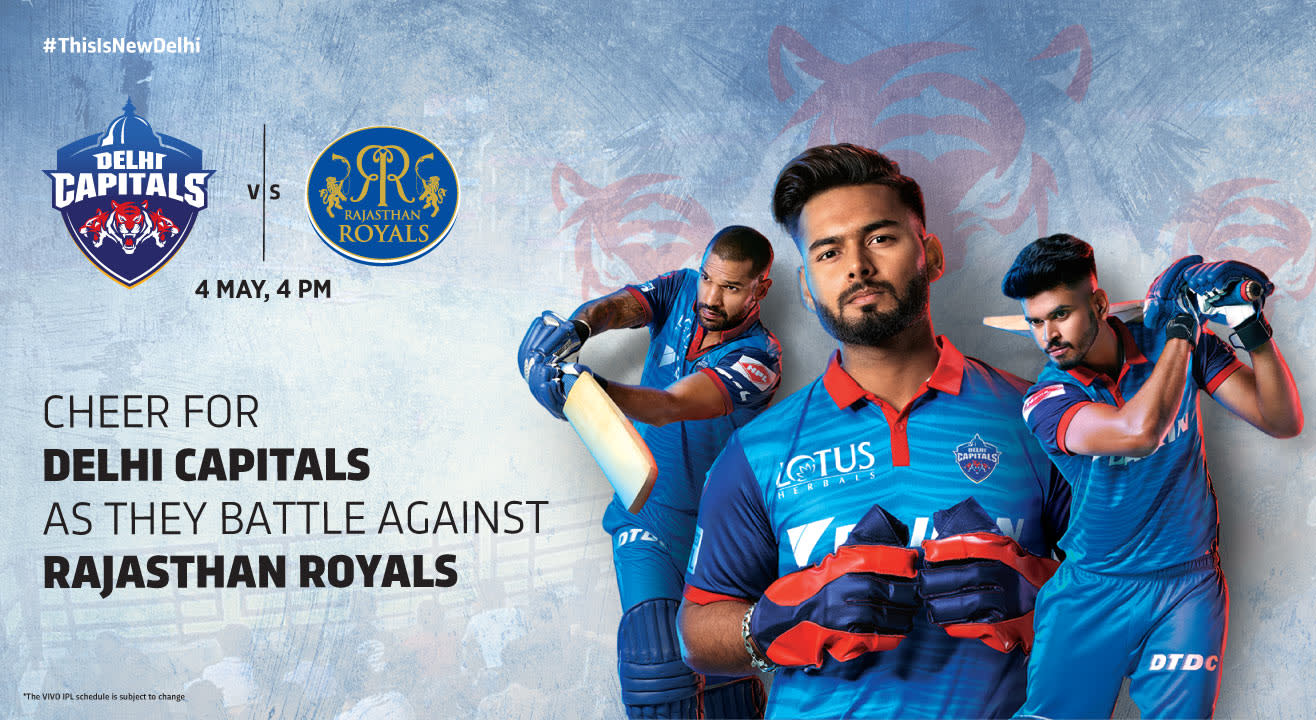 VIVO IPL 2019 - Match 53 - Delhi Capitals vs Rajasthan Royals