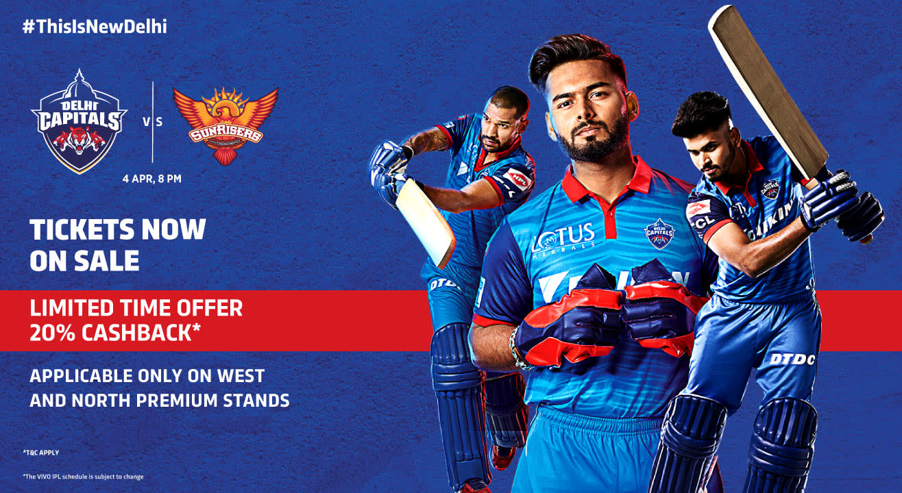 VIVO IPL 2019 - Match 16 - Delhi Capitals vs Sunrisers Hyderabad