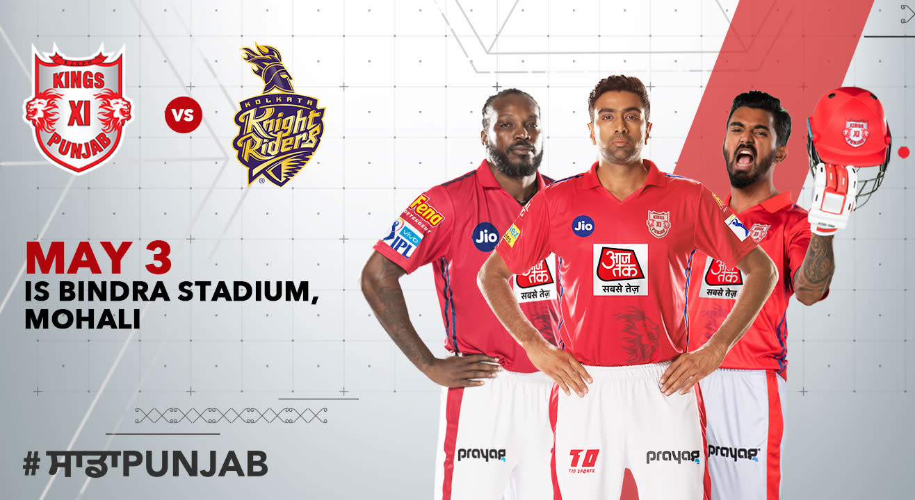 VIVO IPL 2019 - Match 52 - Kings XI Punjab vs Kolkata Knight Riders