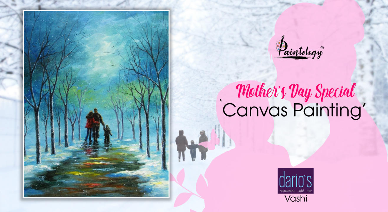 Mother's Day special-Canvas Painting with your Mom