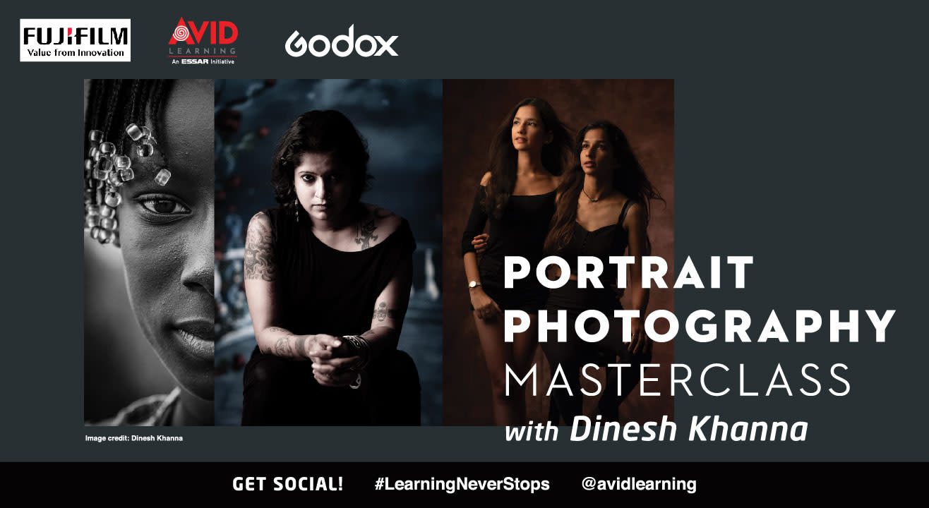 Portrait Photography Masterclass with Dinesh Khanna