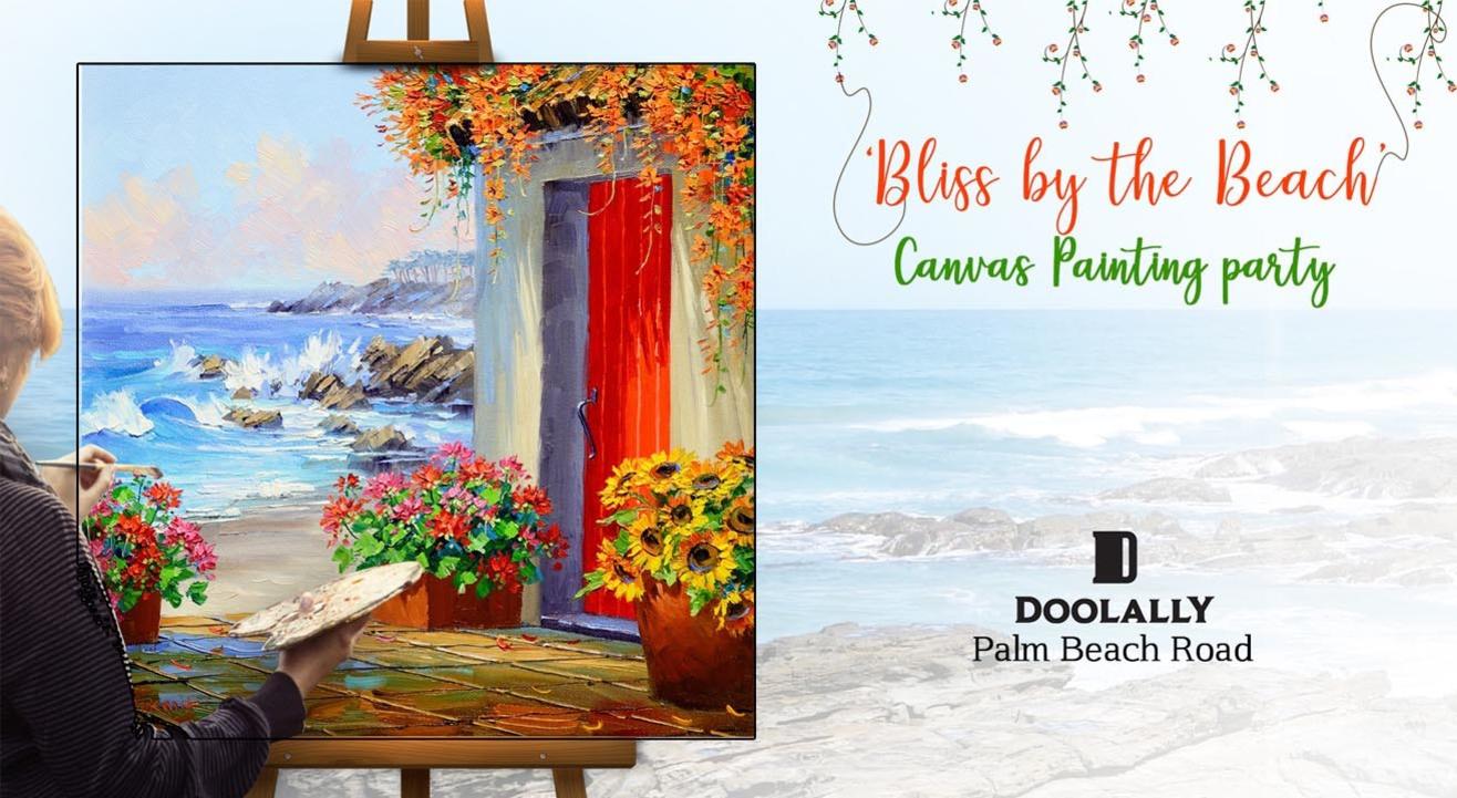 Canvas Painting Party – ‘Bliss by the Beach