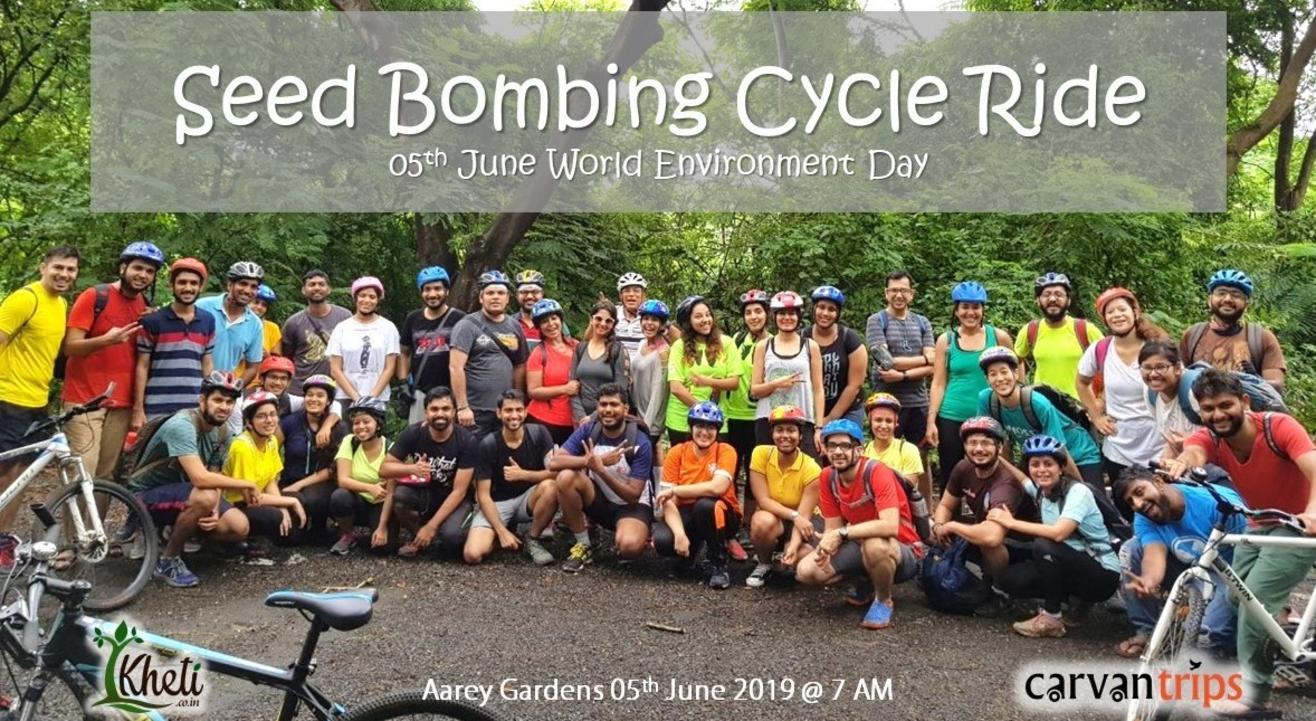 Seed Bombing Cycle Ride | Carvan Trips