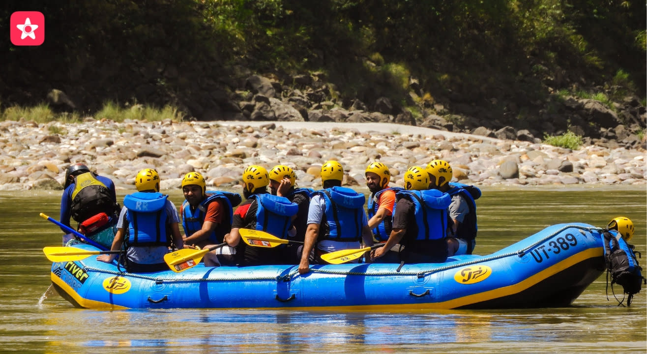 Rishikesh Rafting- Brahmpuri to NIM Beach