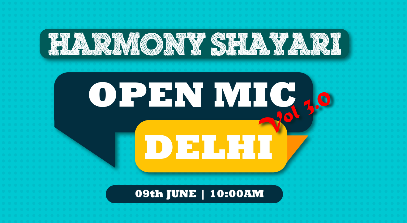 Harmony Open Mic 3.0 at Karkardooma Delhi