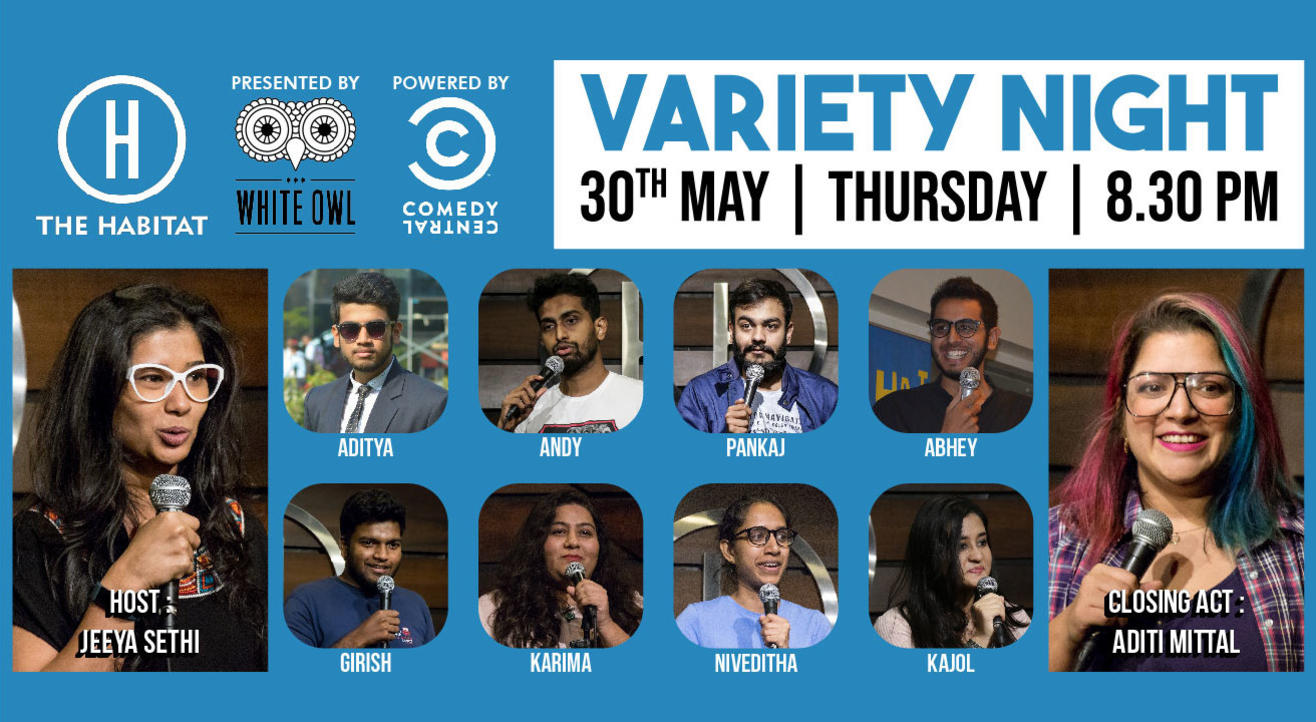 White Owl presents Variety Night at The Habitat