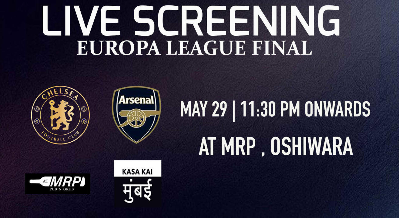 Live Screening: Europa League Final At AT MRP Oshiwara