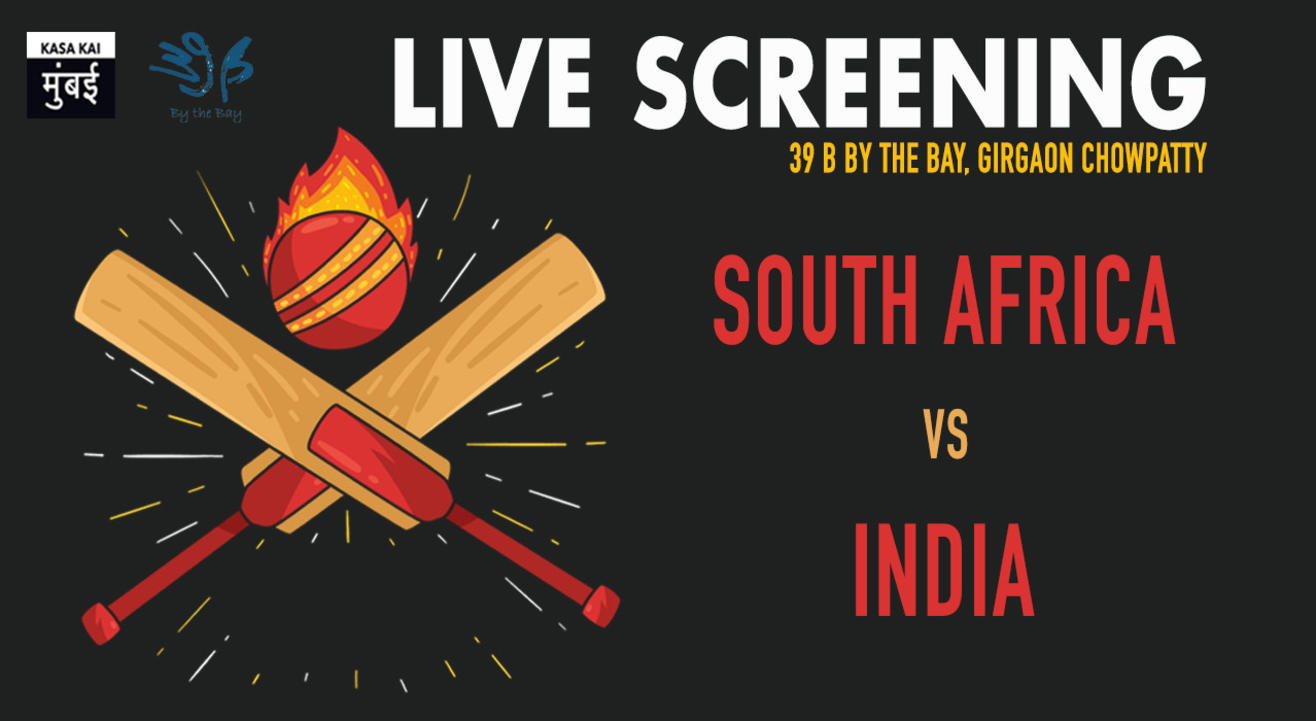 Cricket Live Screening India vs South Africa  