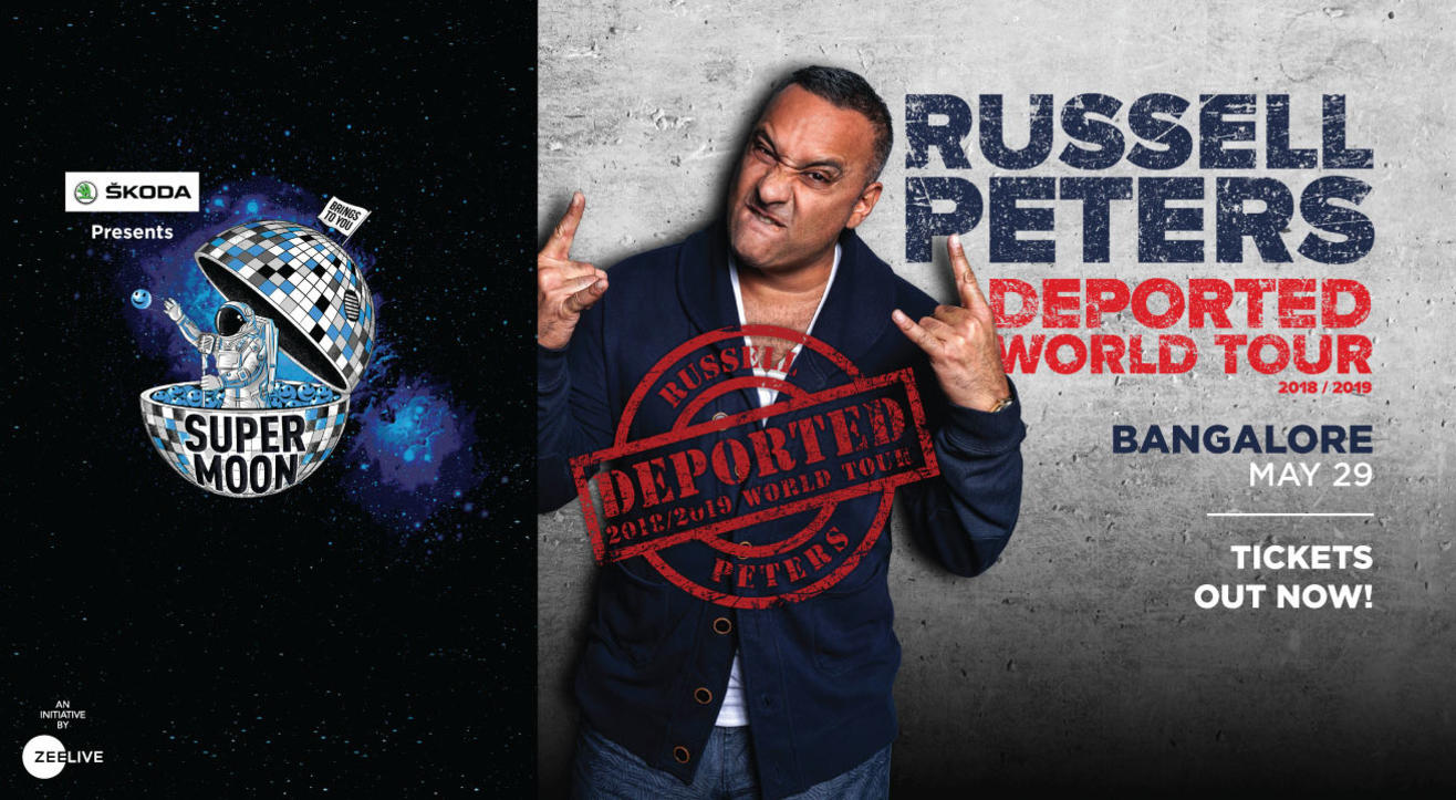 Supermoon ft. Russell Peters Deported World Tour, Bangalore