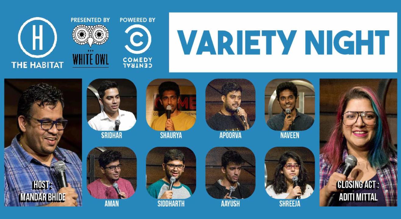 White Owl presents Variety Night at The Habitat