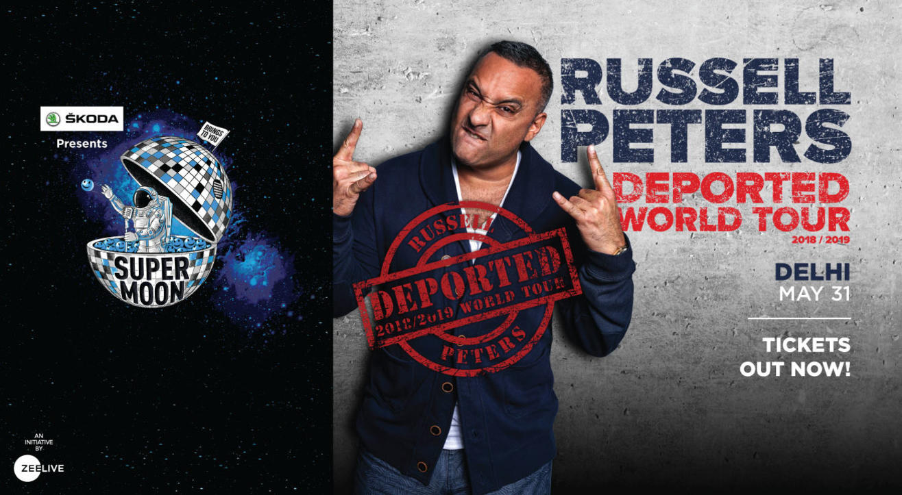 Supermoon ft. Russell Peters Deported World Tour, Delhi