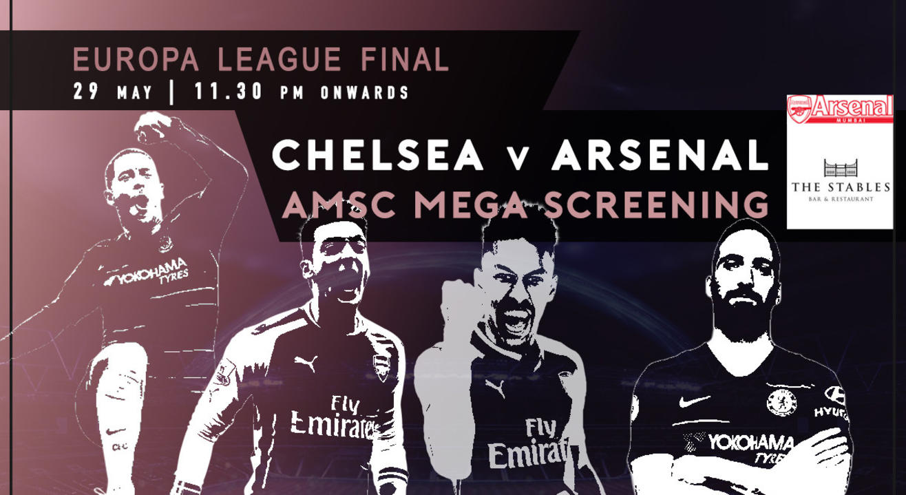 AMSC Official Screening | Arsenal v Chelsea | Europa League Final