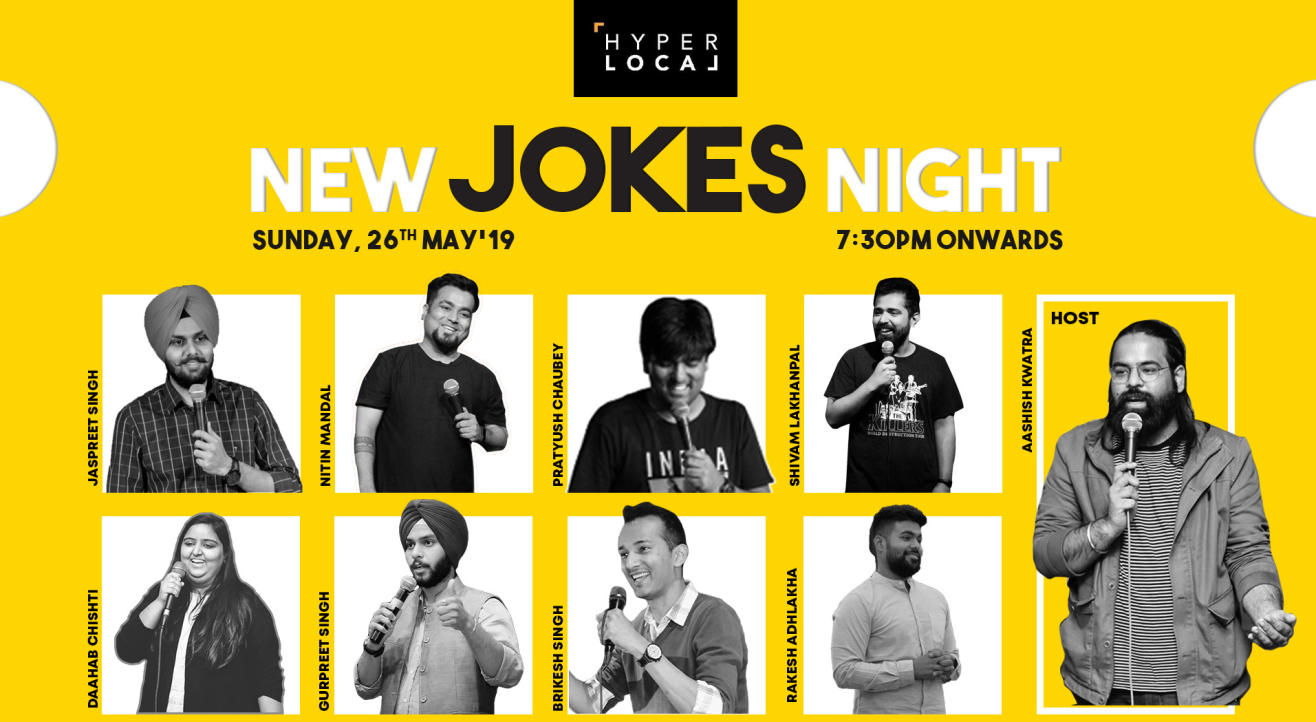 New Jokes Night - Hyper local 