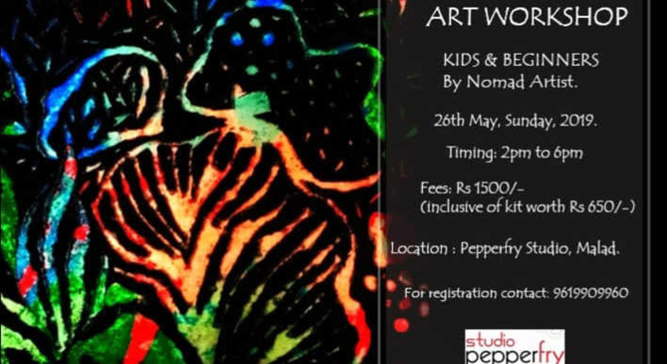 Art workshop - Kids & Beginners by Nomad Artist