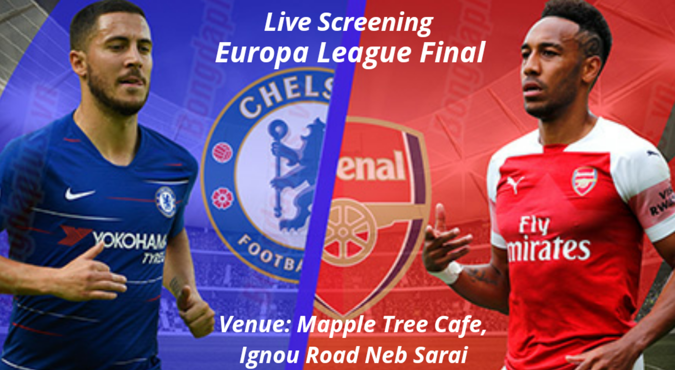 Europa League Final Live Screening Chelsea Vs Arsenal