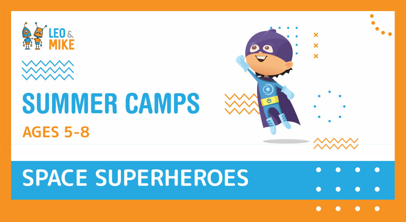 Space Superheros for ages 5-8 at ACK Alive