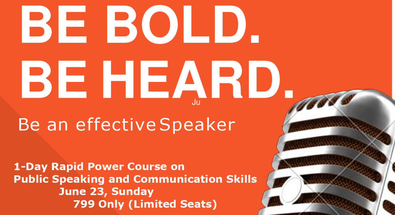 One Day Rapid Course on Public Speaking and Communication Skills