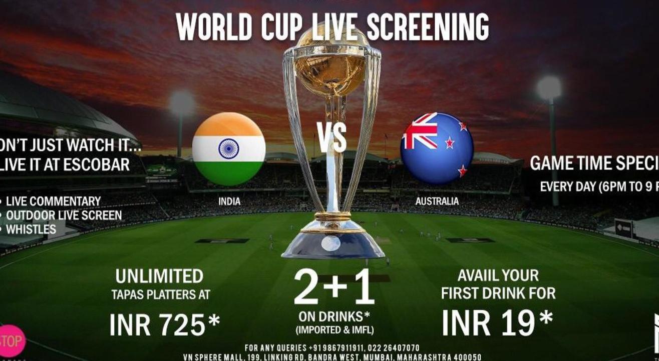 Escobar World Cup Live Screening