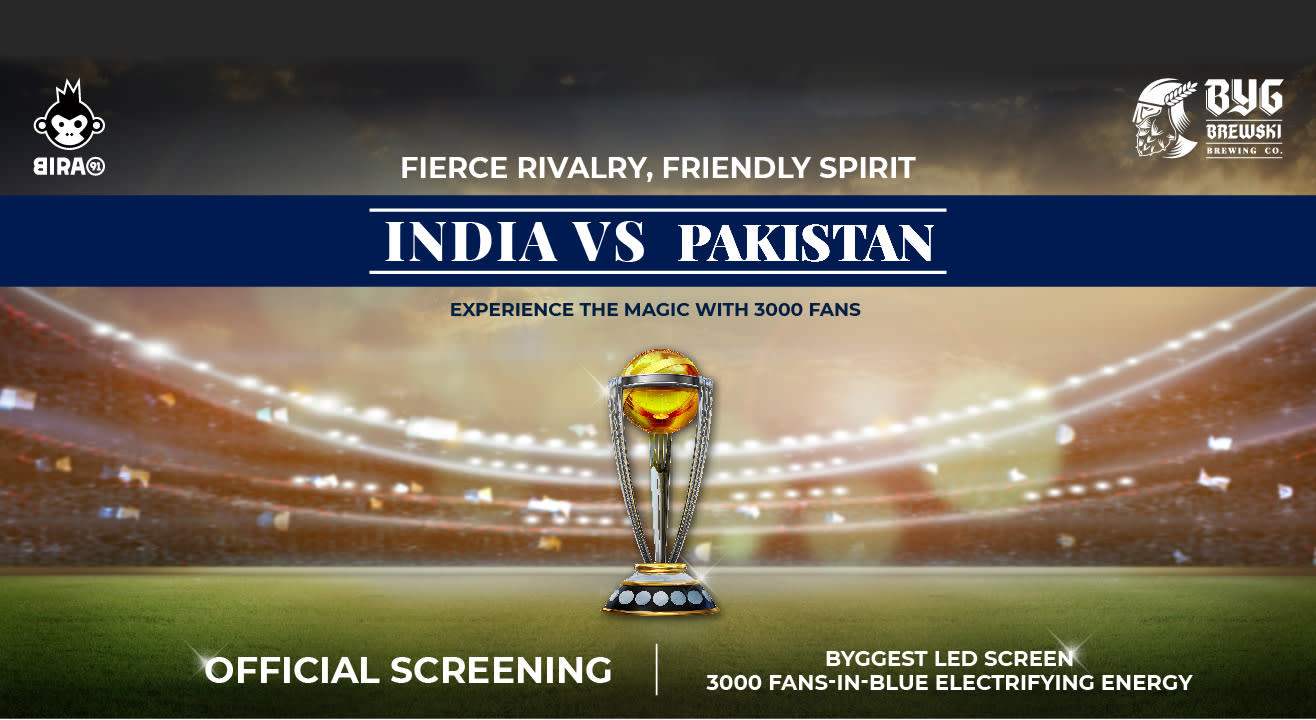 Fans In Blue - Official Screening Of India vs Pak ICC World Cup Match