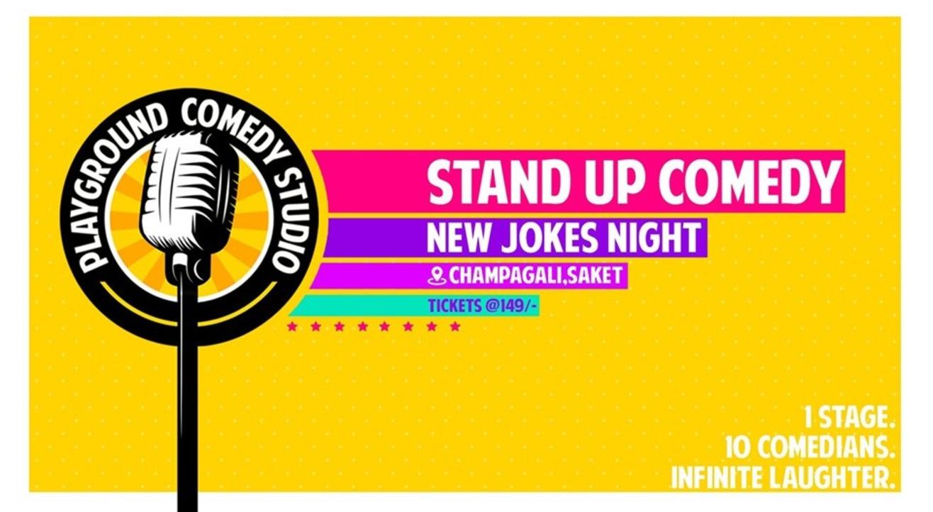 Stand Up Comedy – New Jokes Night