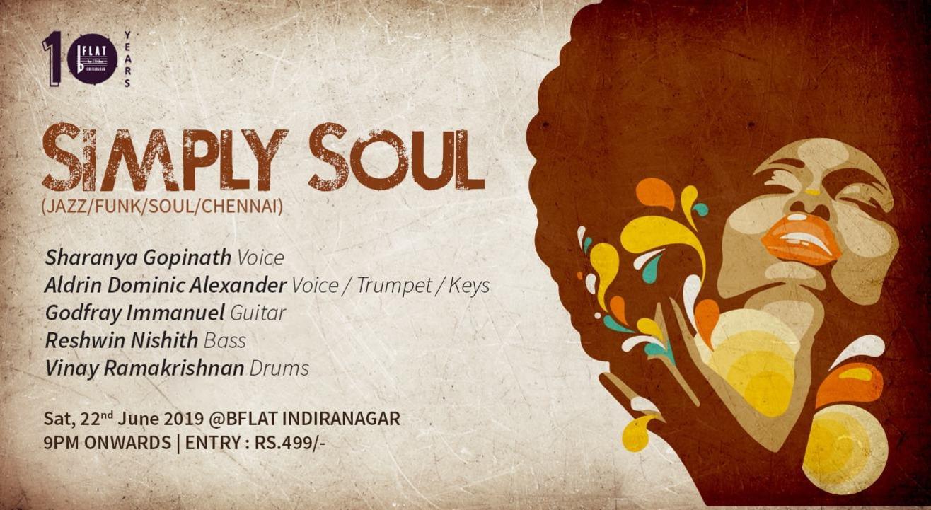 Simply Soul (Jazz/Funk/Soul/Chennai) 