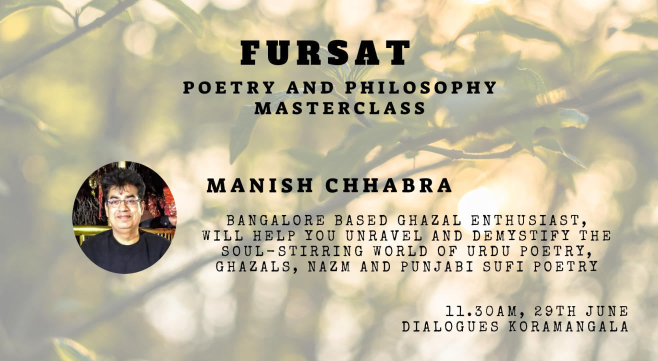 Fursat - Poetry and Philosophy Masterclass