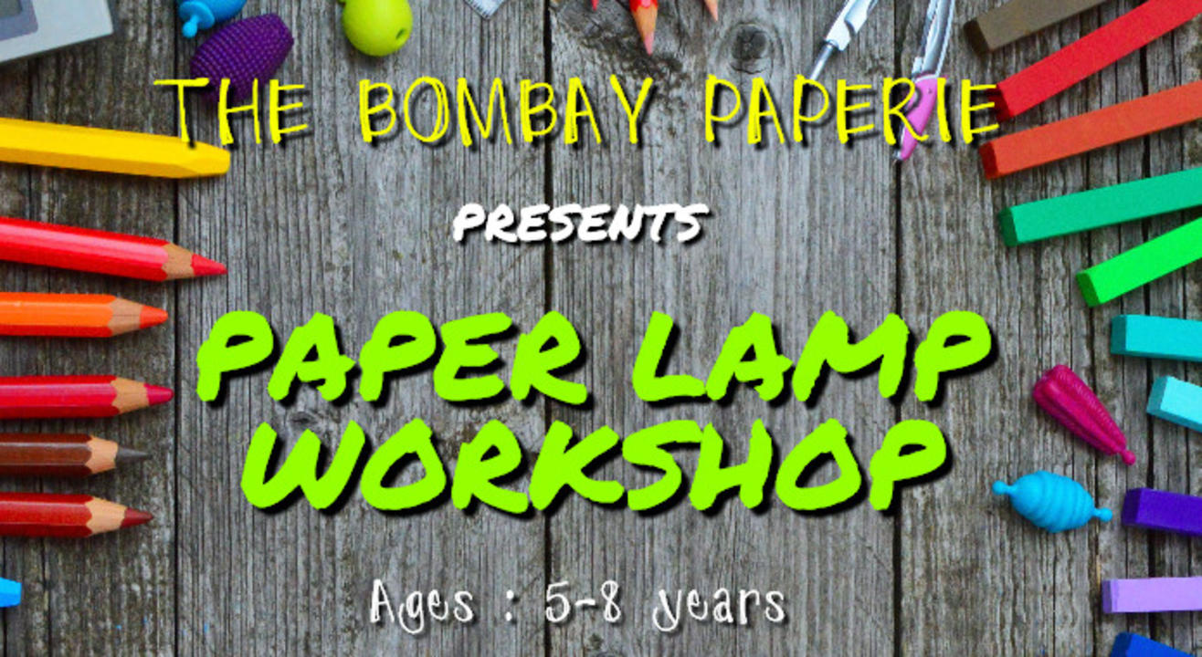 Paper Lamp Workshop for Kids