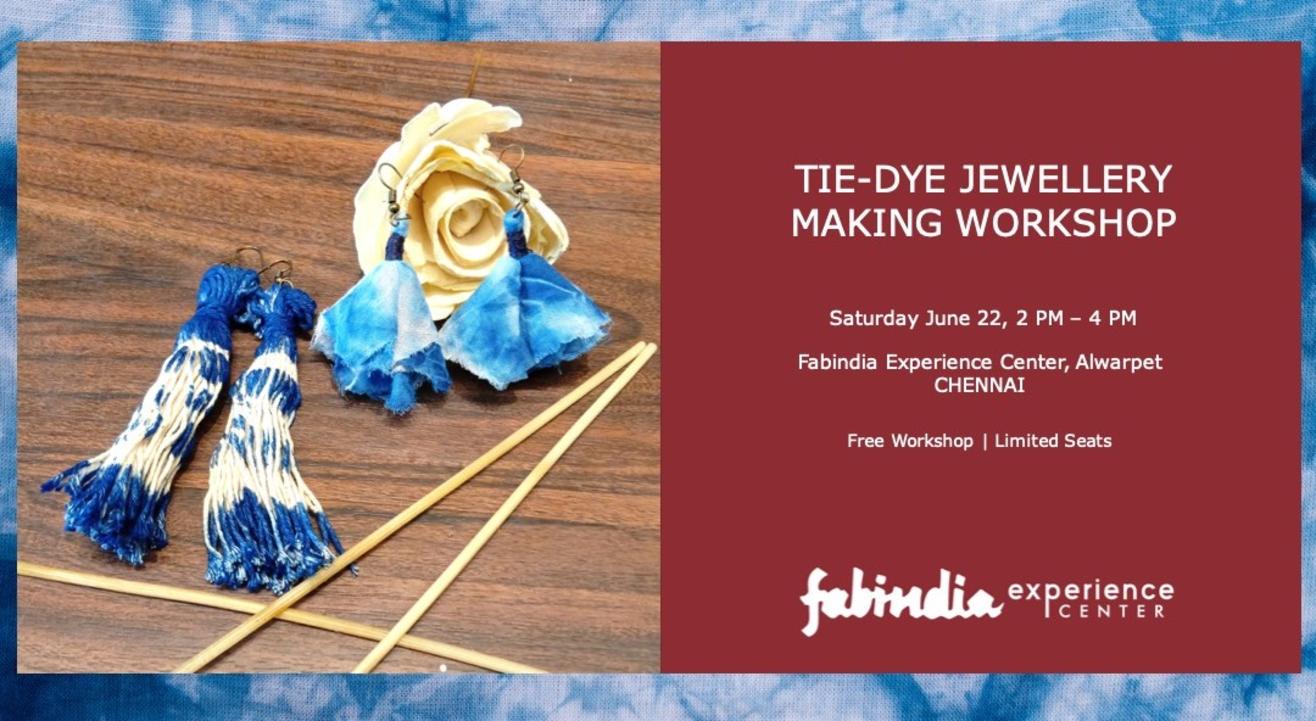 FREE Workshop - Tie-dye jewellery making