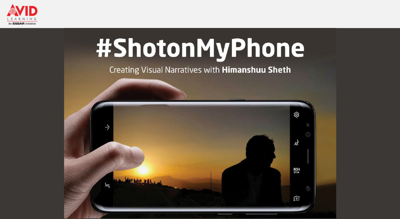 #ShotonMyPhone: Creating Visual Narratives, a workshop, conducted by Photographer Himanshuu Sheth