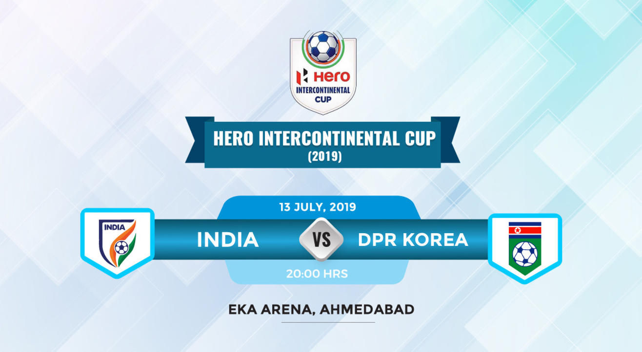 Hero Intercontinental Cup 2019- India vs DPR Korea