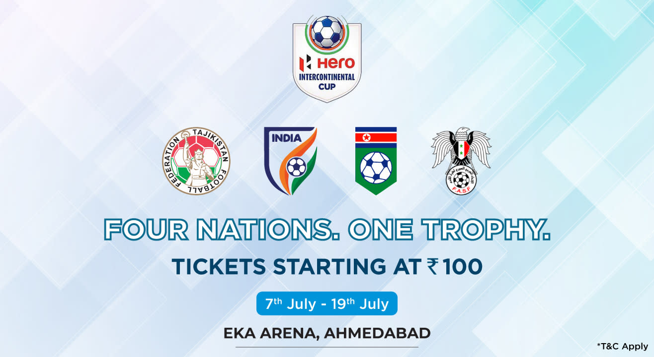 Catch the action at 2019 Hero Intercontinental Cup live!